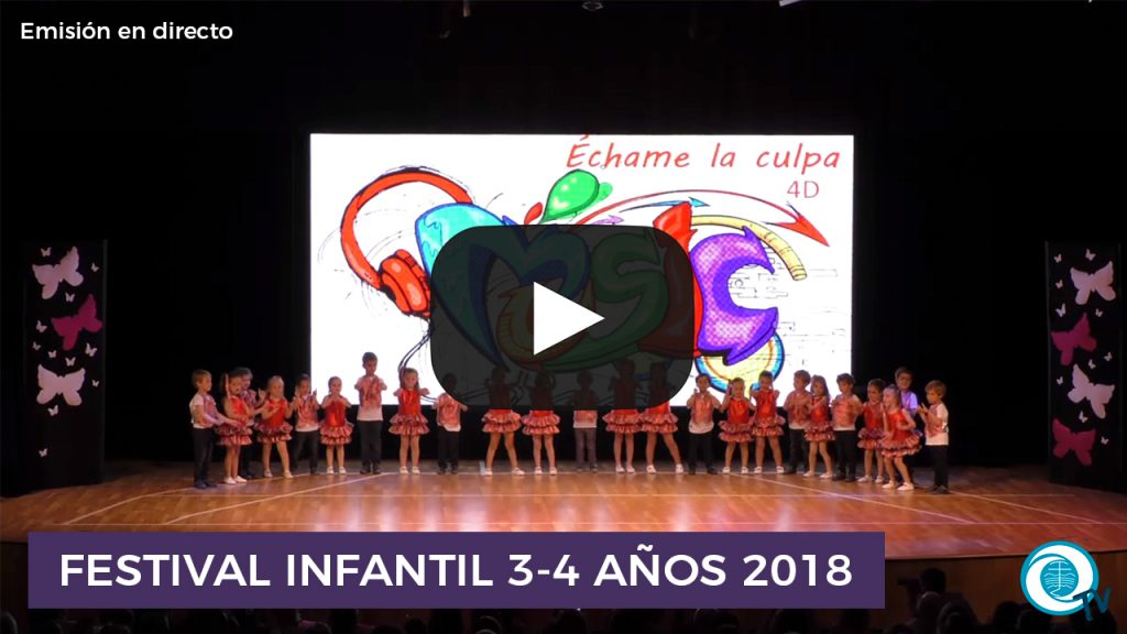 Festival Infantil 3-4 Años 2017-18